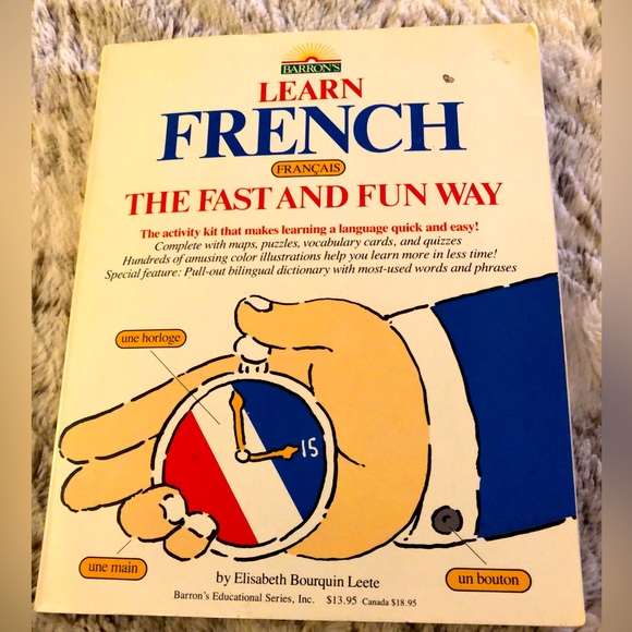 Learn French the Fast and Fun Way book - Picture 1 of 1